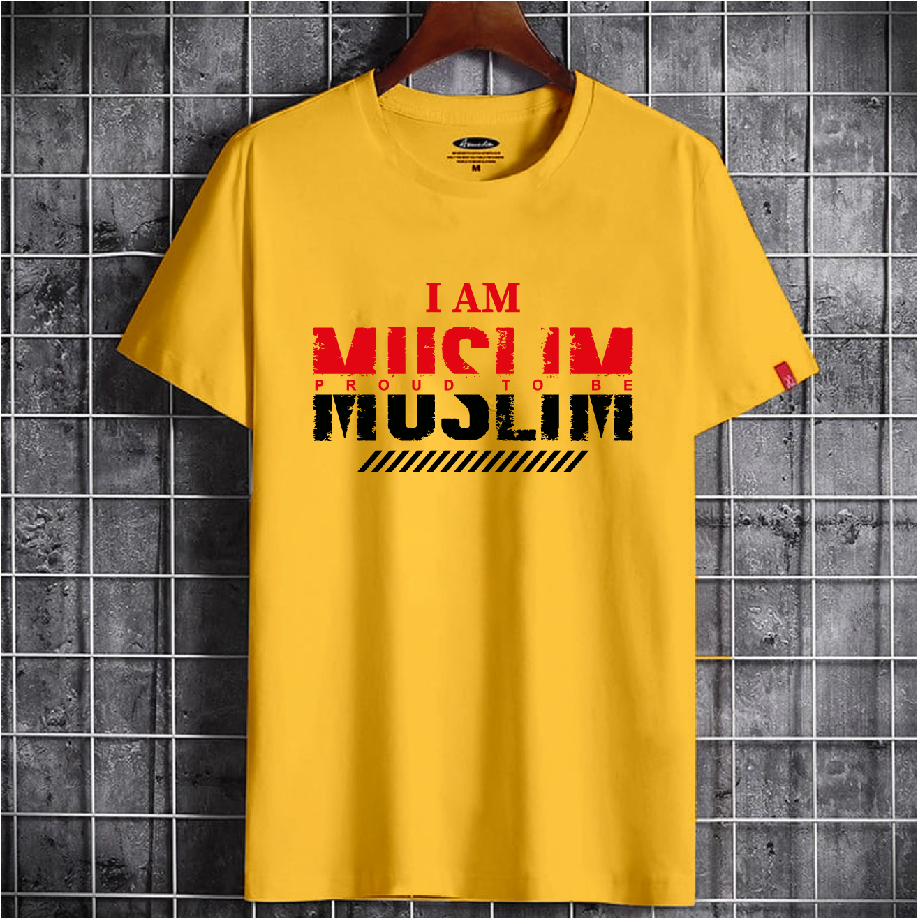 Jersey Febrics T-shirt with Islamic Message